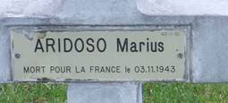 Croix de Aridoso Marius
