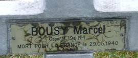 Croix de Bousy Marcel