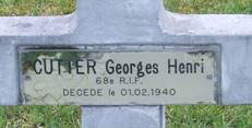 Croix de Cutter Georges Henri