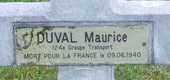 Croix de Duval Maurice