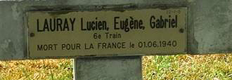 Croix de Lauray Lucien Eugène Gabriel
